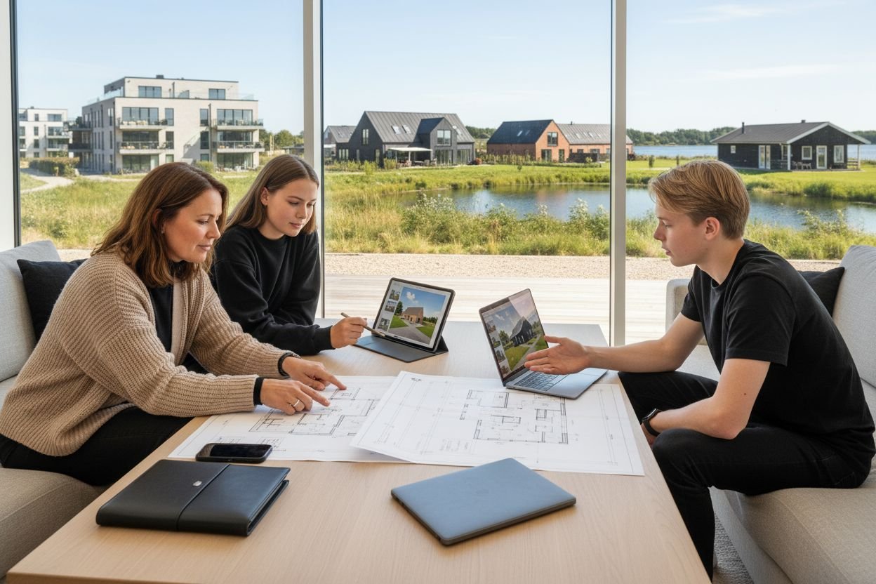 danske boligtyper, boligkøb, familie valg